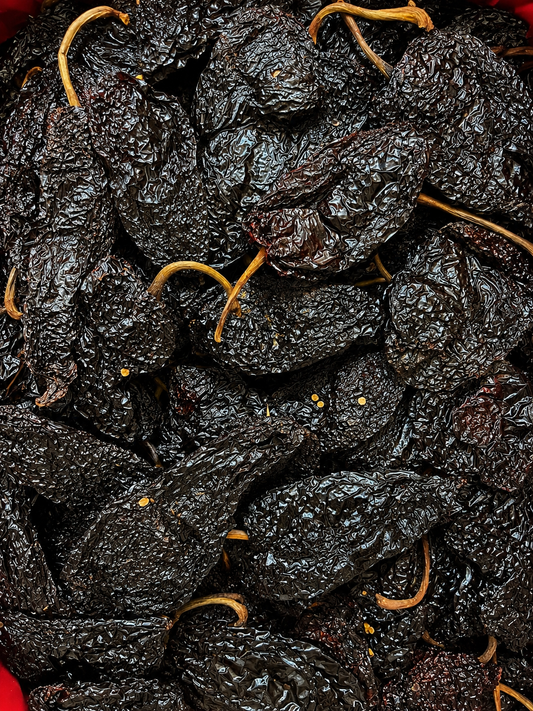 Chile Pasilla Ancho Seco Mexicano - Caja 25 lbs