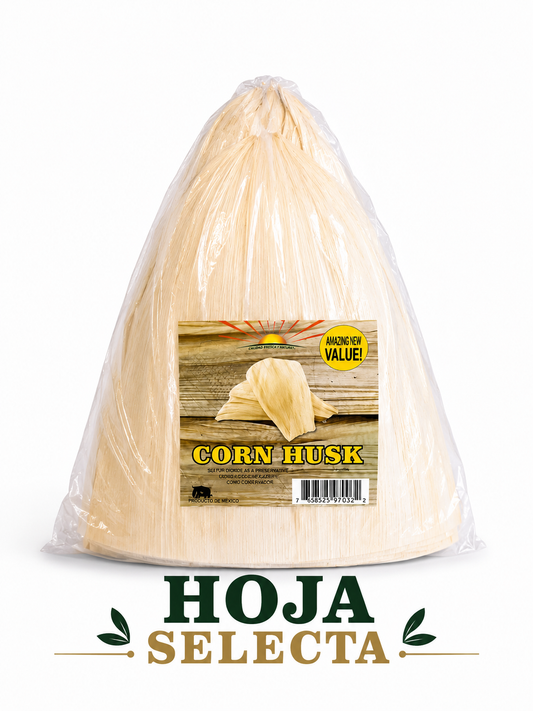 Hoja Enconchada Selecta para Tamal